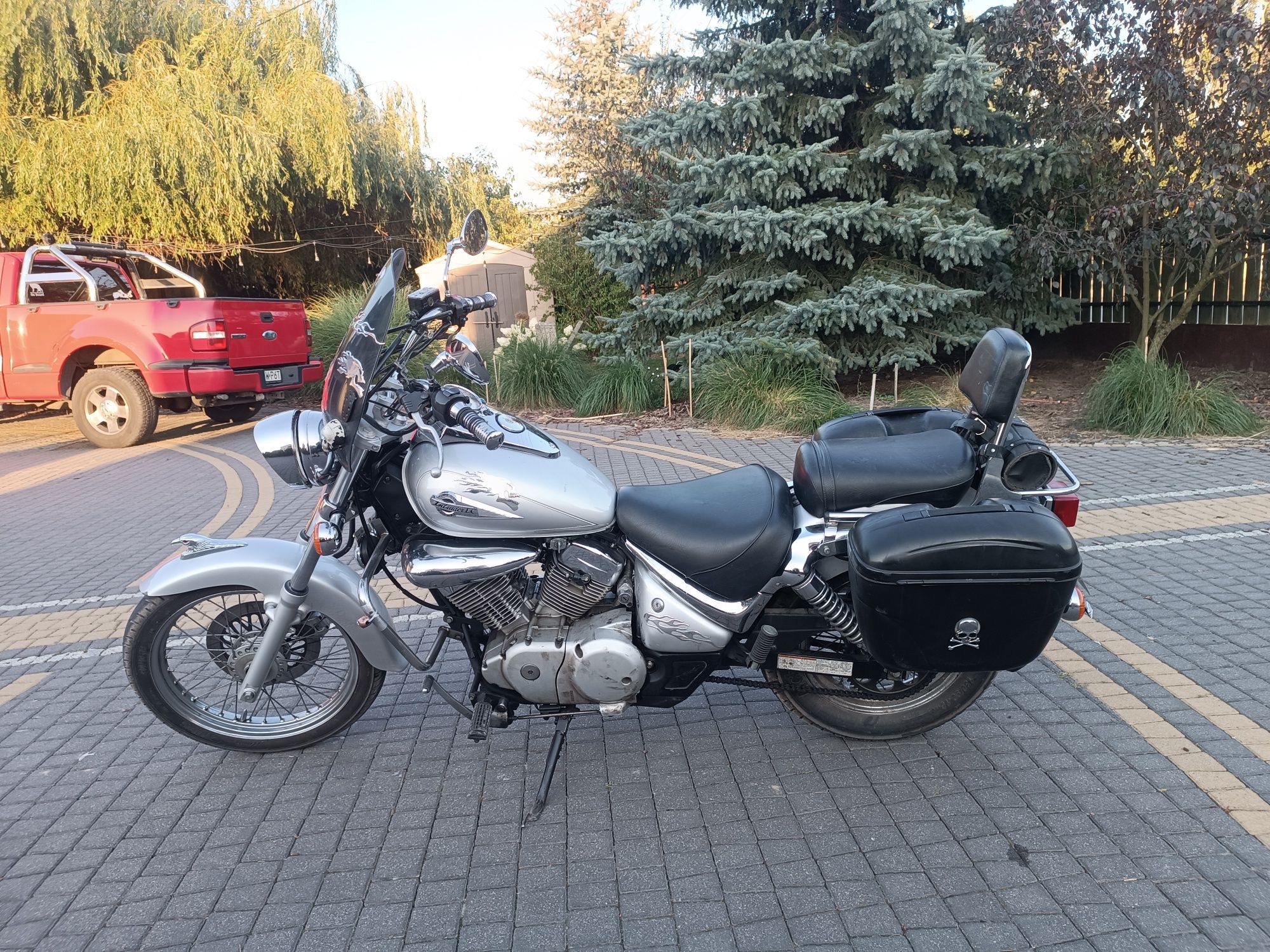 Suzuki Intruder 125 zamiana zamienię motocykl quad cross prl auto bus