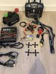 zestaw Dron, pilot, Goggle, ładowarka, lipo, mini HD Cam, Trening