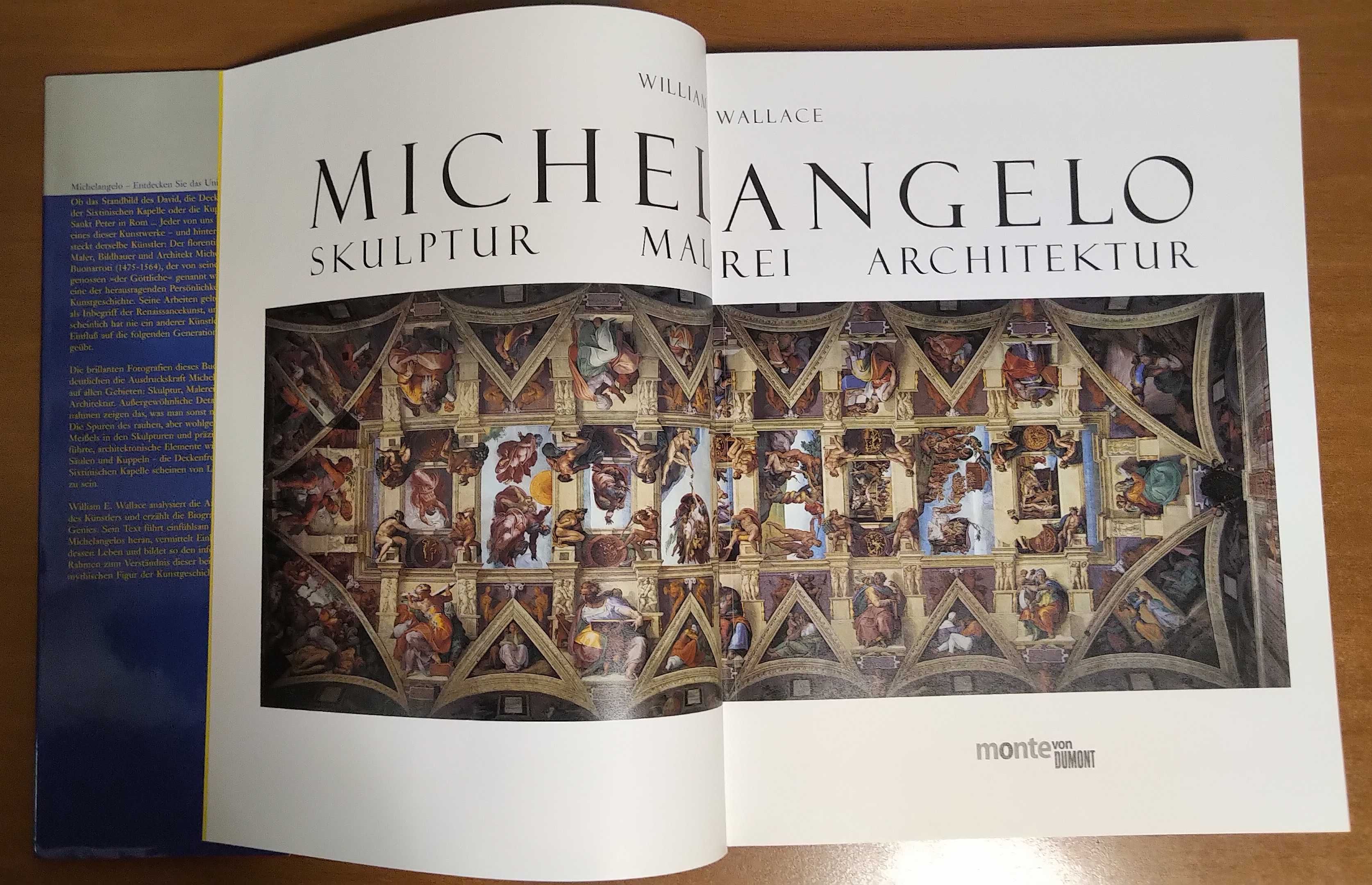 Микеланджело: скульптура, живопись, архитектура. На немецком.
