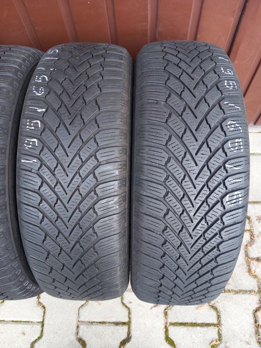 4x Opony Używane Zimowe 195/65R15 Continental