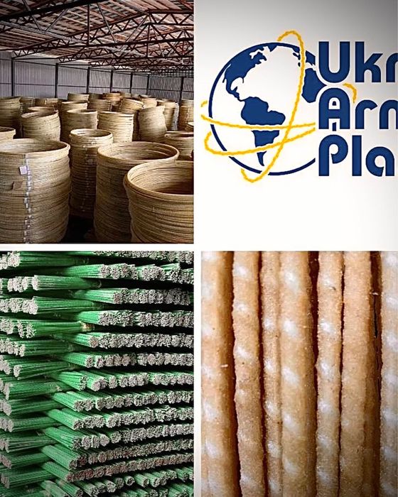 Арматура Композитна 5 мм зелена  для парника опори