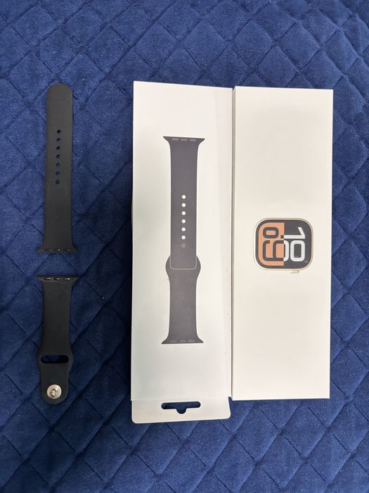 Ремешок для apple watch 38/40/41/42mm black sport band