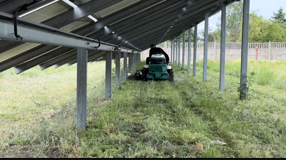 Koszenie Farm Fotowoltaicznych Utrzymanie Terenów Zielonych Trawy