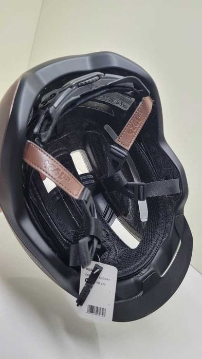 Kask roweorwy ABUS URBAN HUD-Y rozmiar L 57-61cm Lampka LED