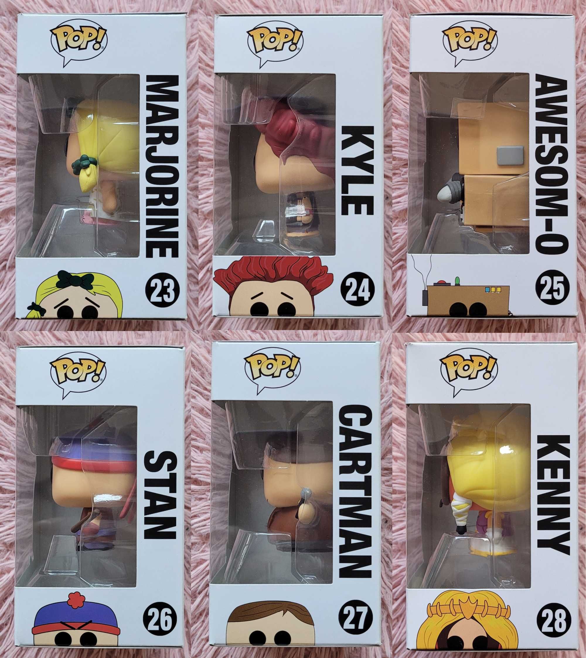 Figurki Funko POP! SOUTH PARK Sezon 8 Marjorine, Princess Kenny #23-28