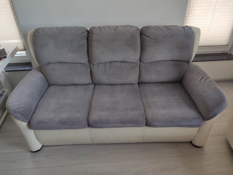 Dostępne od 7.11.2025 ! Sofa 3 os. z funkcją spania + fotel typu relax