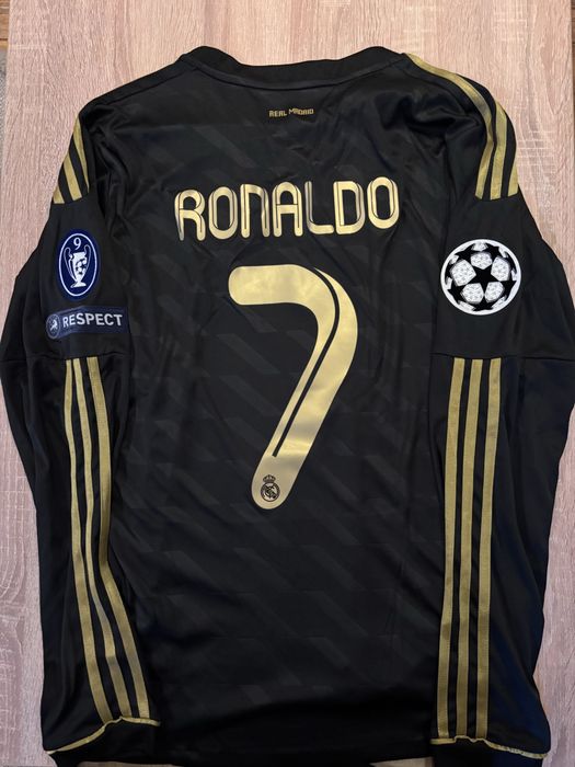 Koszulka piłkarska Cristiano Ronaldo 7 Real Madryt Liga mistrzów retro