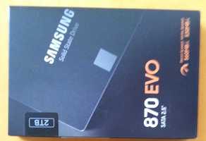 Samsung,NOWY,zapakowany-dysk SSD-870 EVO-2 TB. Inne dyski foto.