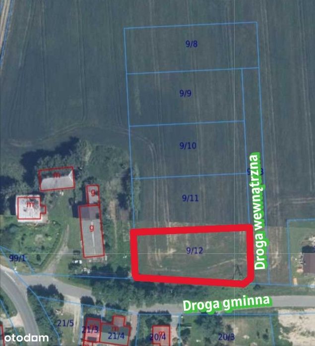 Piękna działka budowlana w Kiszkowie, 2 km od morza !