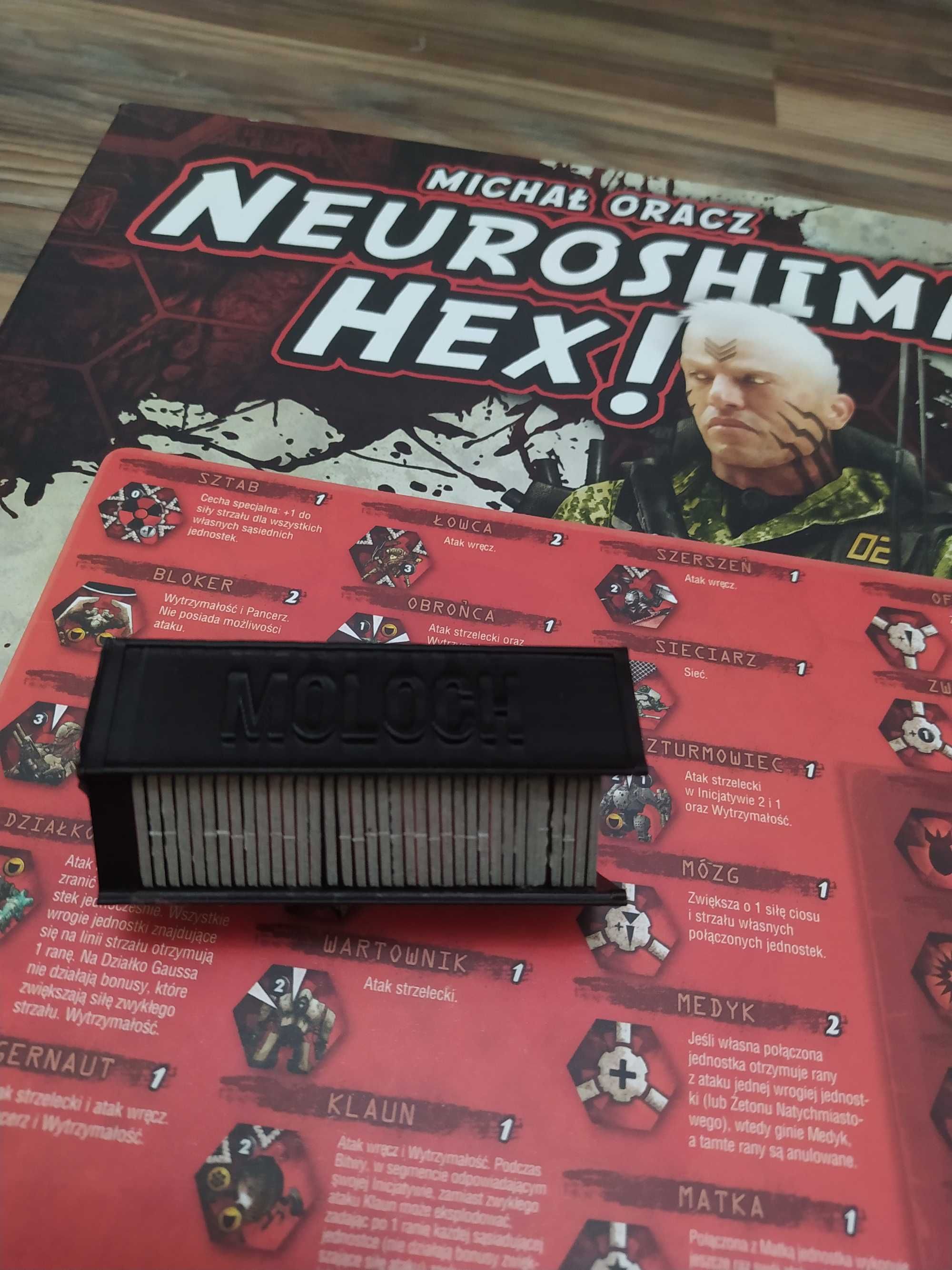 Neuroshima Hex 3.0 organizer na żetony 4 szt.