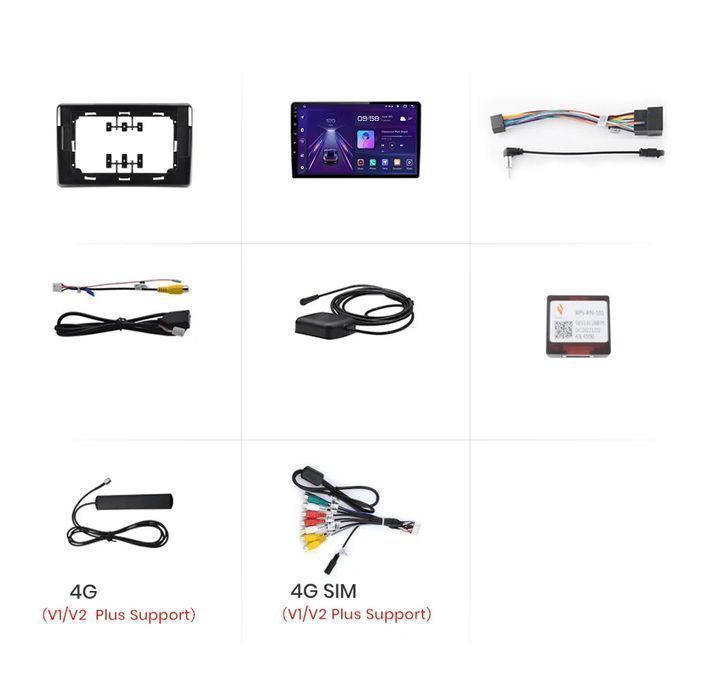 Radio multimedialne 2-DIN Android do Renault Master, V1 1GB 32GB