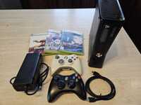 Xbox 360 zestaw 2x pad gry  Jak nowy