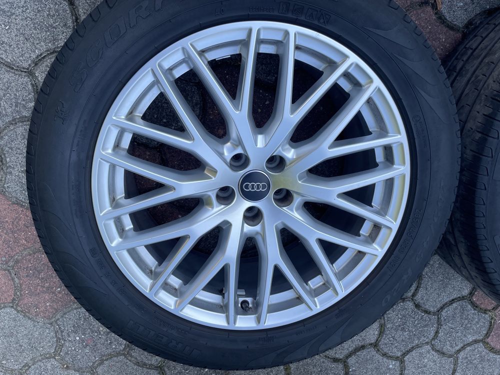 Koła felgi Audi Sport Felgi sq7 q7 20 cali 4m0 nowy model 5x112 opony