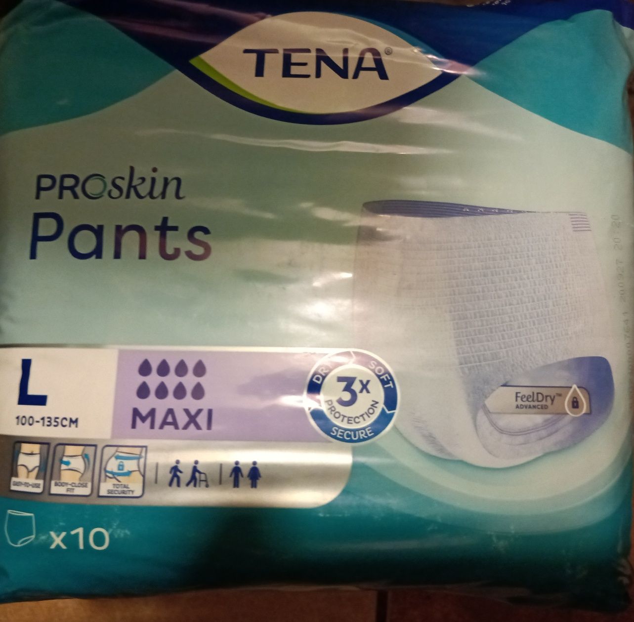 Majtki Chłonne TENA Proskin Pants L 100-135