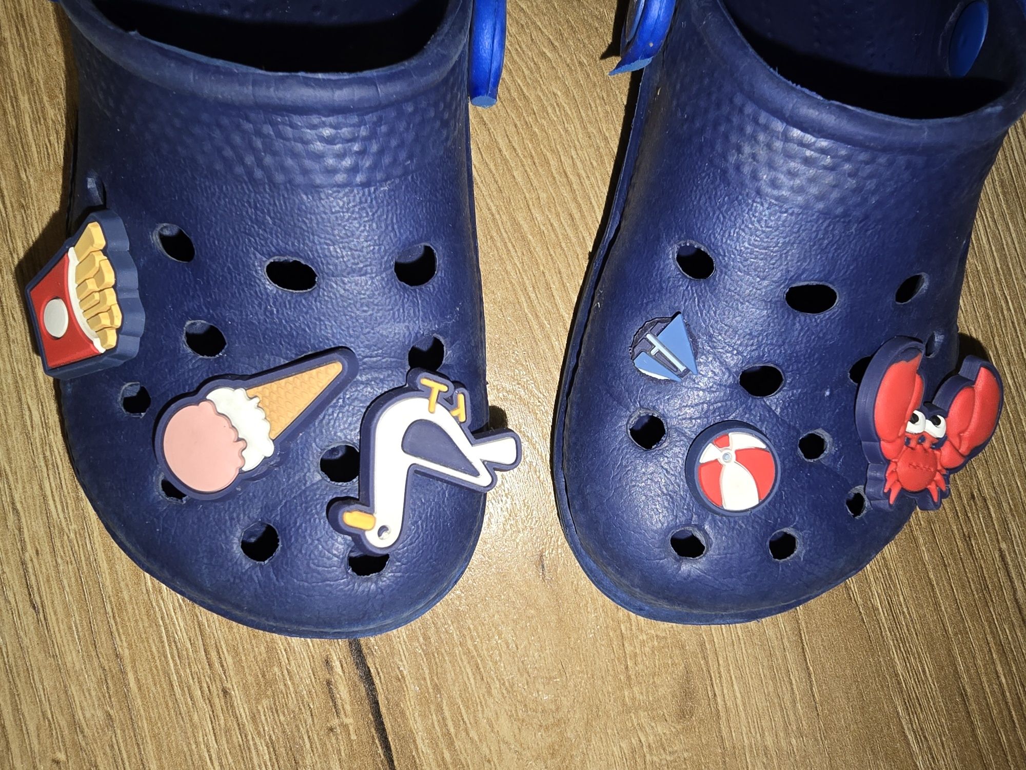 Klapki roz. 25 a'la crocs gumowe Cool Club