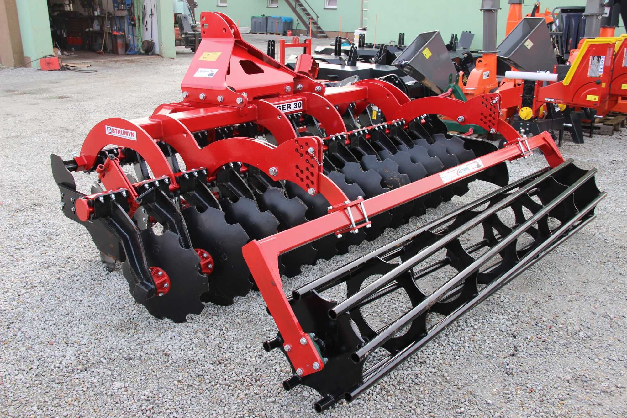 Brona talerzowa TIGER II STRUMYK Agregat  2,5 m 2,7, 3,0  4,0 Promocja