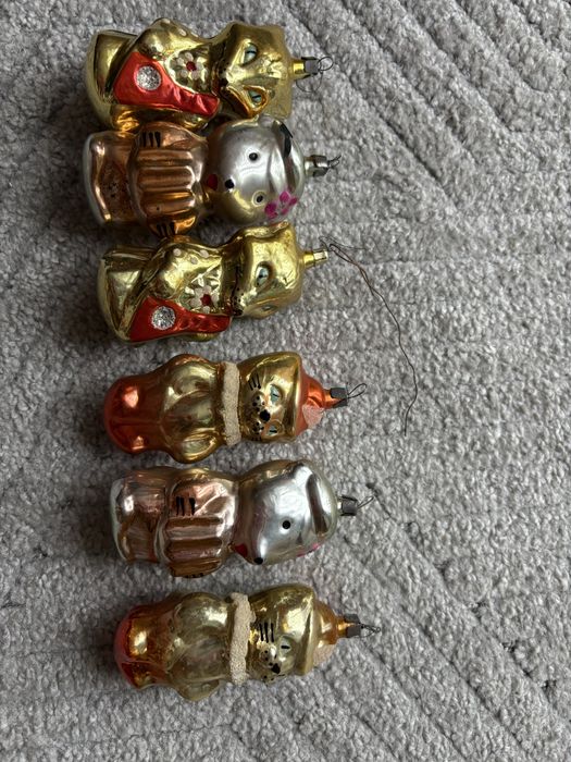 Stare bombki choinkowe prl