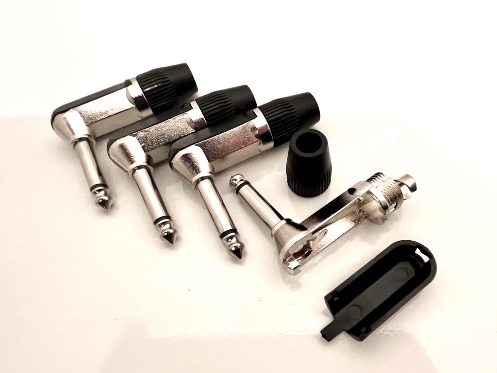 Jack 6,3mm p/ cabo musical