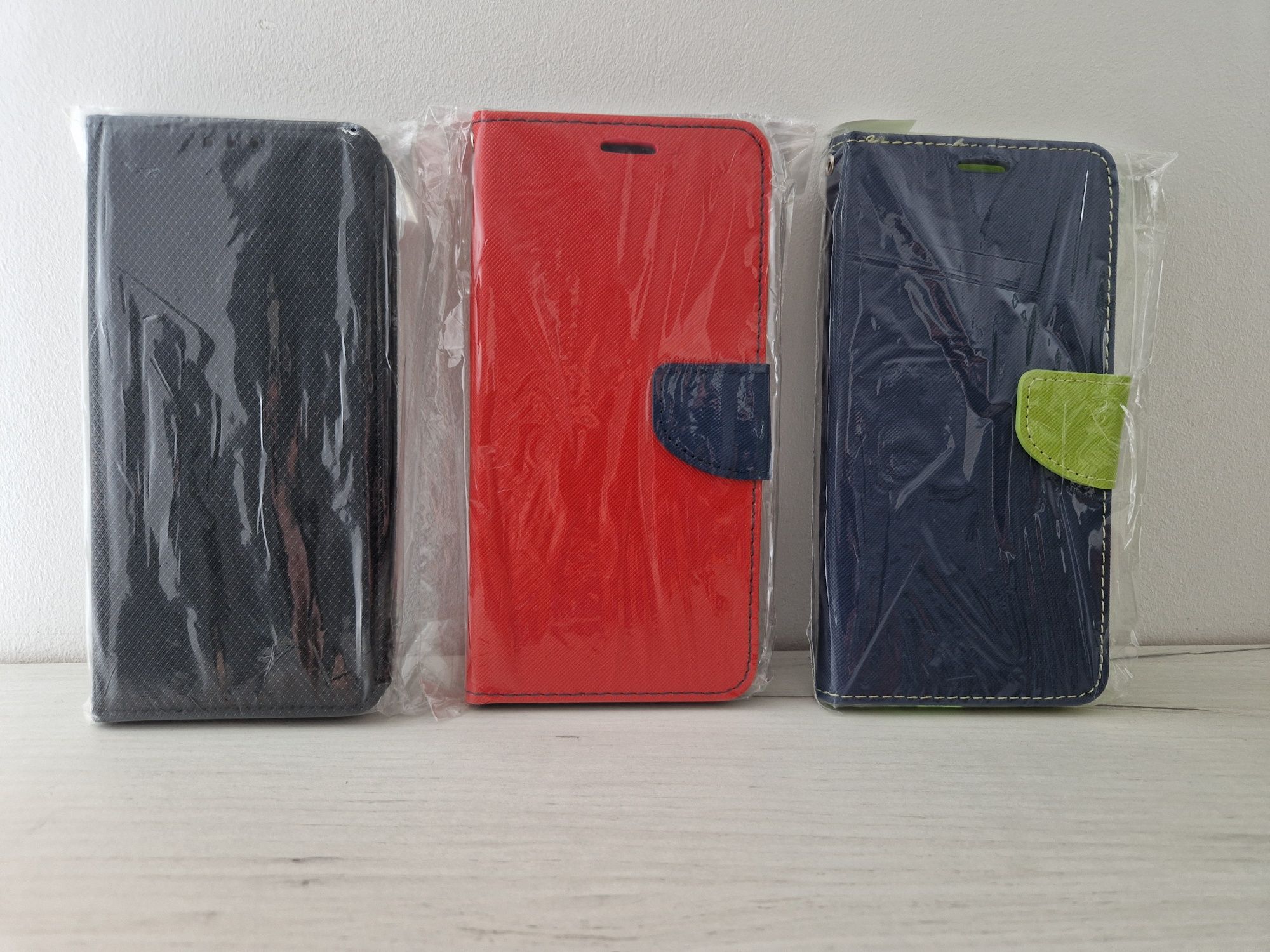 Kabura Telone Fancy do Samsung Galaxy A53 5G czarna, czerwona, granato