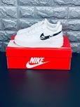 Женские кроссовки Nike Air Force 1 белые кожаные кроссовки найк аир