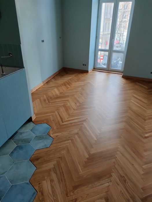 Cyklinowanie,   Czyszczenie faz. Układanie, naprawa parkietów