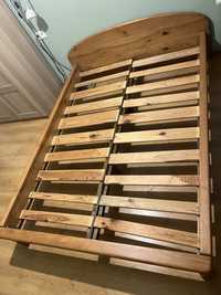 Drewniane łóżko 140 x 200