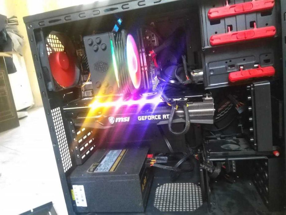 Подержанный ПК RTX 3060 ti 8GB 9-10900K 32RAM