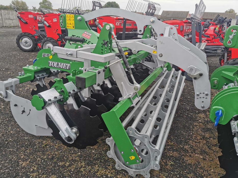 Promocja!!! Agregat talerzowy TYTAN uprawowo-siewny Tolmet 65cm-92cm