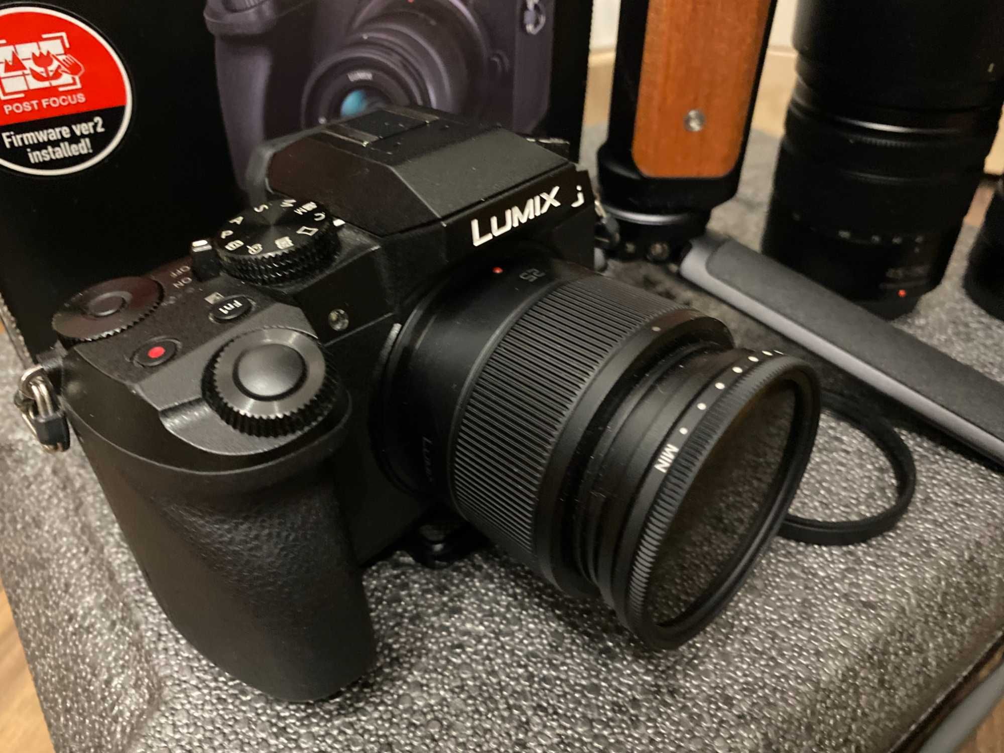 Lumix G7 14-42mm/25mm/45-150mm + Gimbal Feiyutech AK2000S