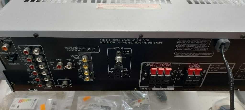 amplituner kina domowego jvc rx-5032v (gwarancja)