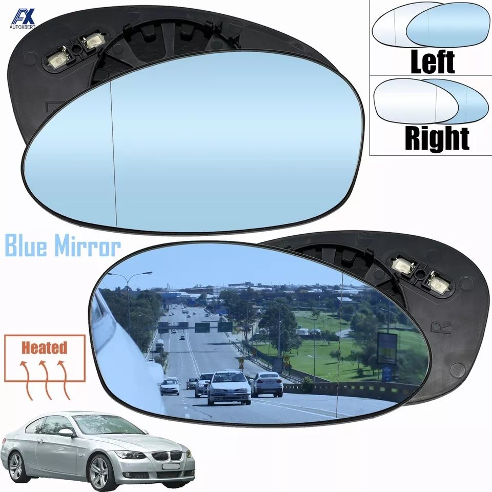 Vidro espelho retrovisor para bmw serie 3 serie 1 E90 E91 E92 E87 E88