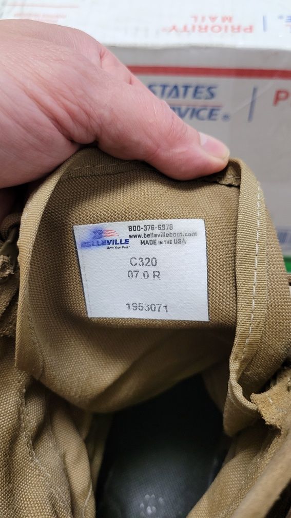 Літні легкі берці Belleville C320, США, розм: 38, 41,5