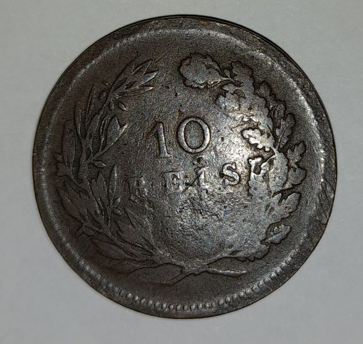 10 Reis Carlos I, 1892