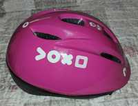 Kask rowerowy różowy