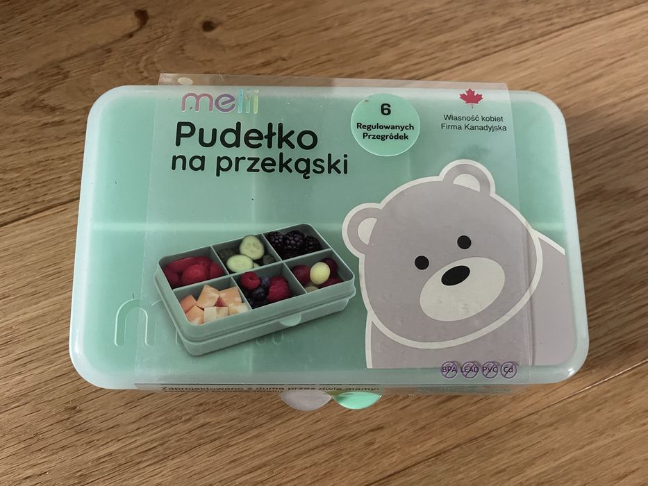 Melii pudełko na przekąski Miś
