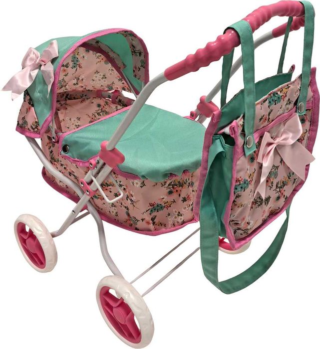 Польская коляска для кукол пупсов Марио Коляска для ляльки пупса Різні