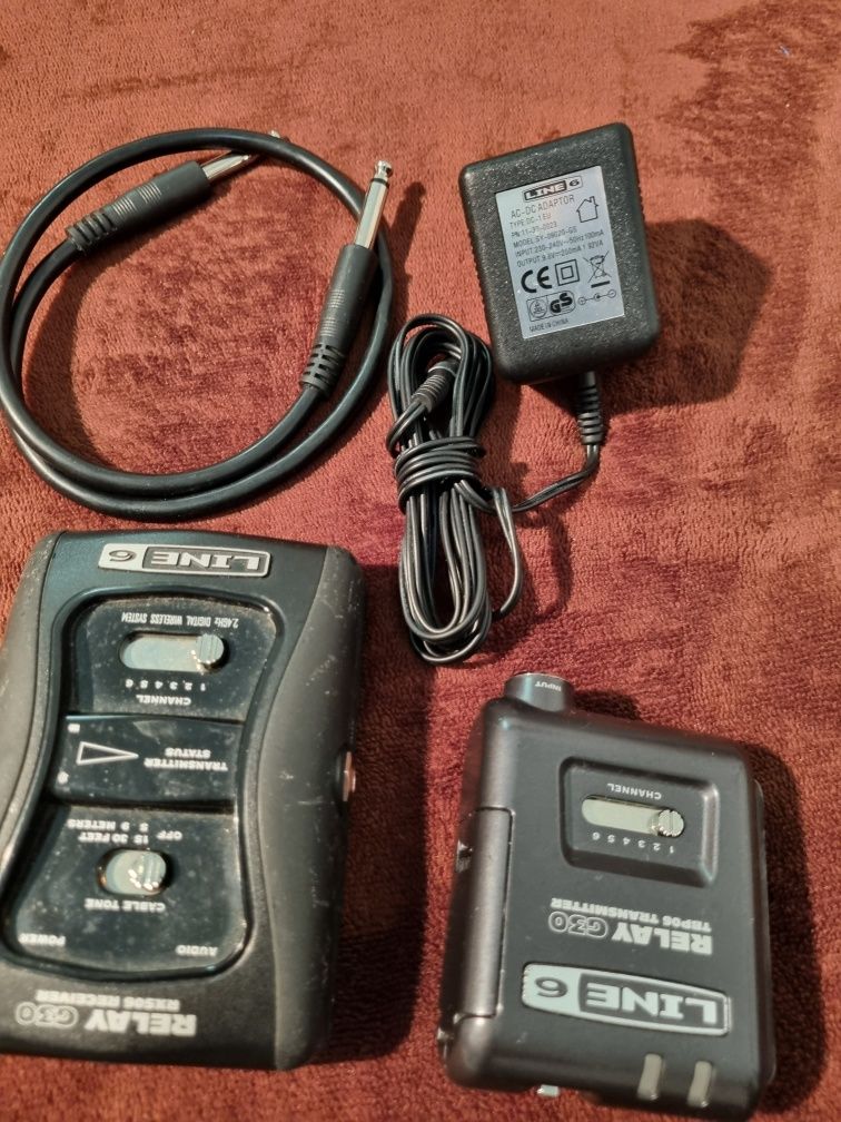 Line6 relay g30 sistema wureles guitarra,baixo,microfone