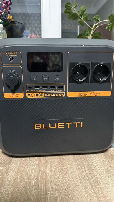 Продам новую официальную (Алло) Bluetti AC 180p 1800/1440 вт.