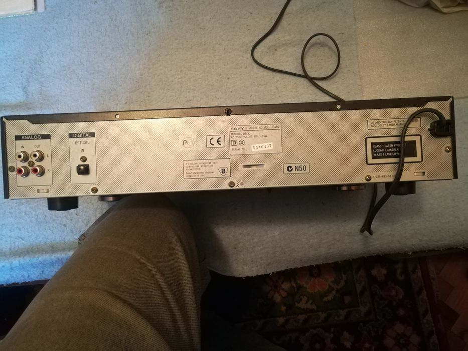 MiniDisk Desk Sony