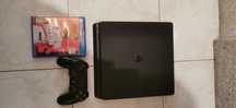 Ps4 slim 1tb em muito bom estado. Ofereço conta com 18 jogos.