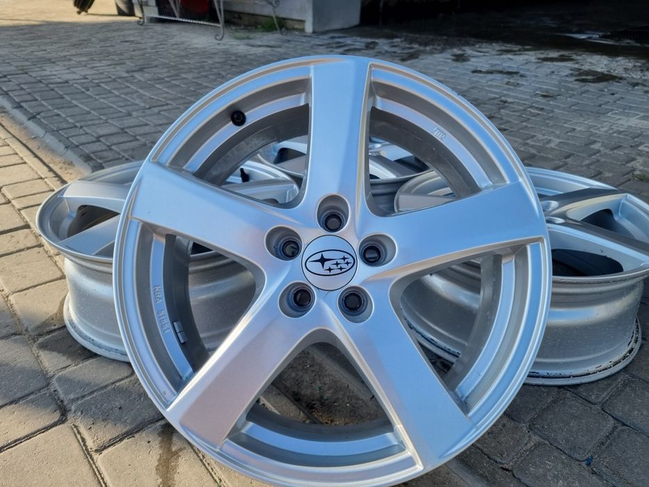 Диски 5×100 r17 et48 SUBARU