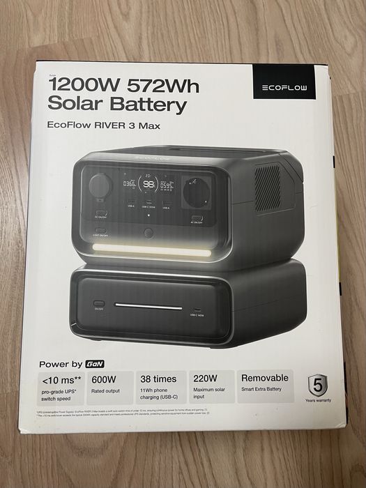 Зарядна станція EcoFlow RIVER 3 Max