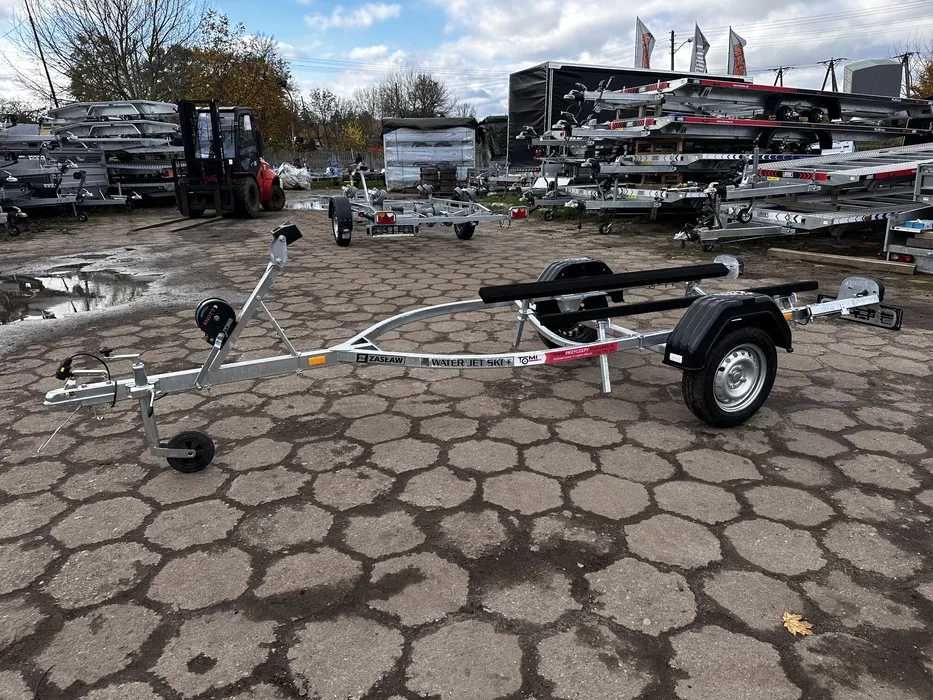 Przyczepa ZASŁAW podłodziowa pod skuter wodny JET SKI+ 750KG 422cm