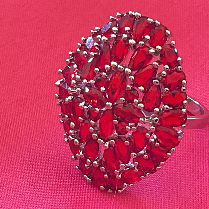 Anel prata 925 tamanho 19 m