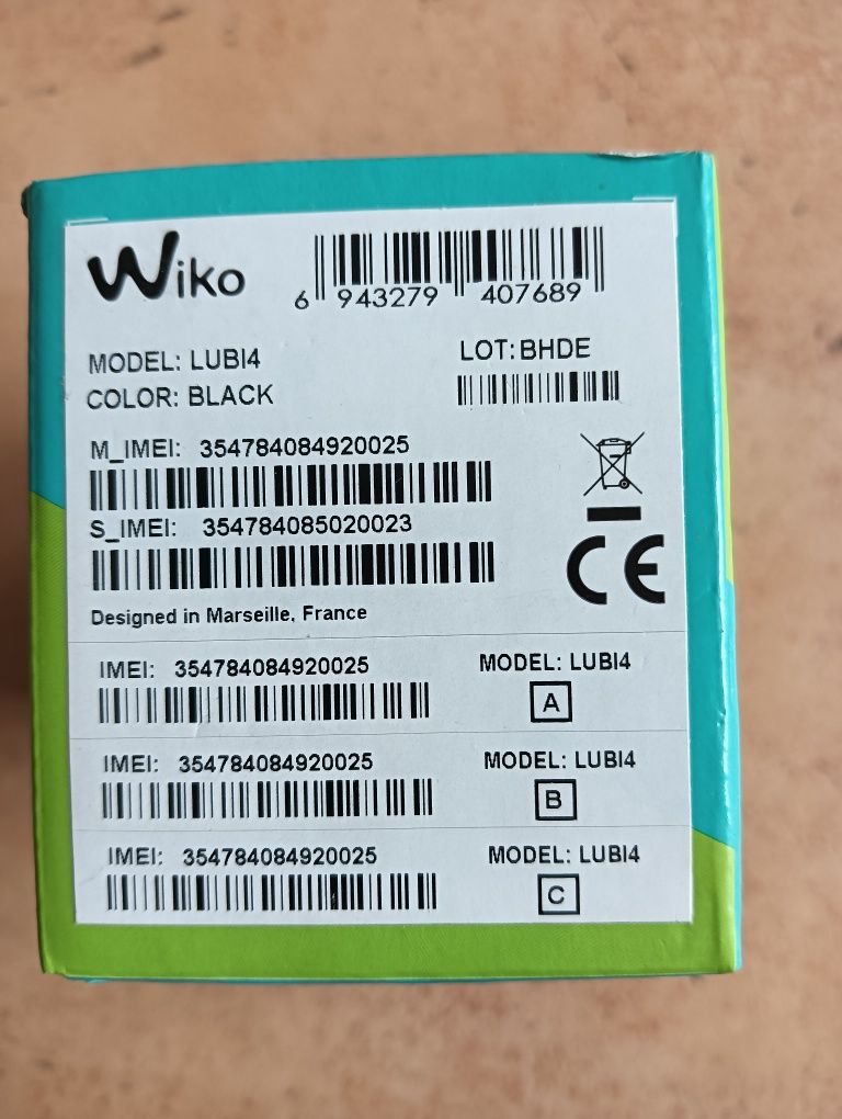 Wiko Lubi 4 dual sim