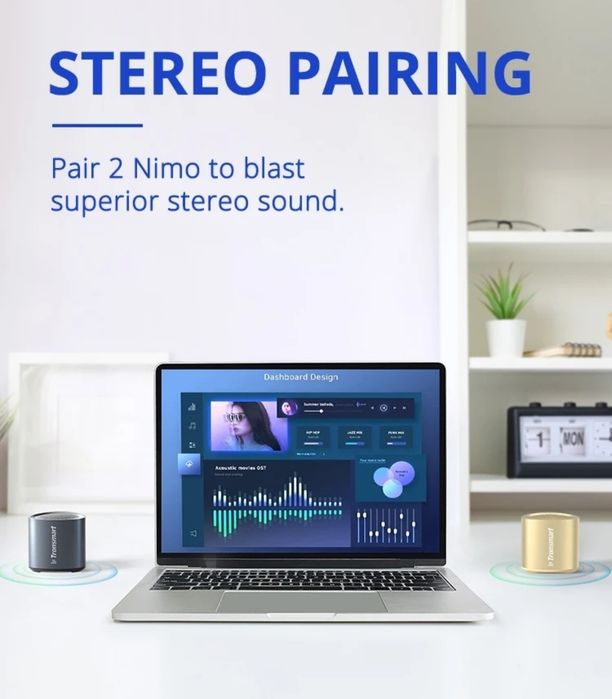Tronsmart NIMO Speaker, (Colunas bluetooth novas)