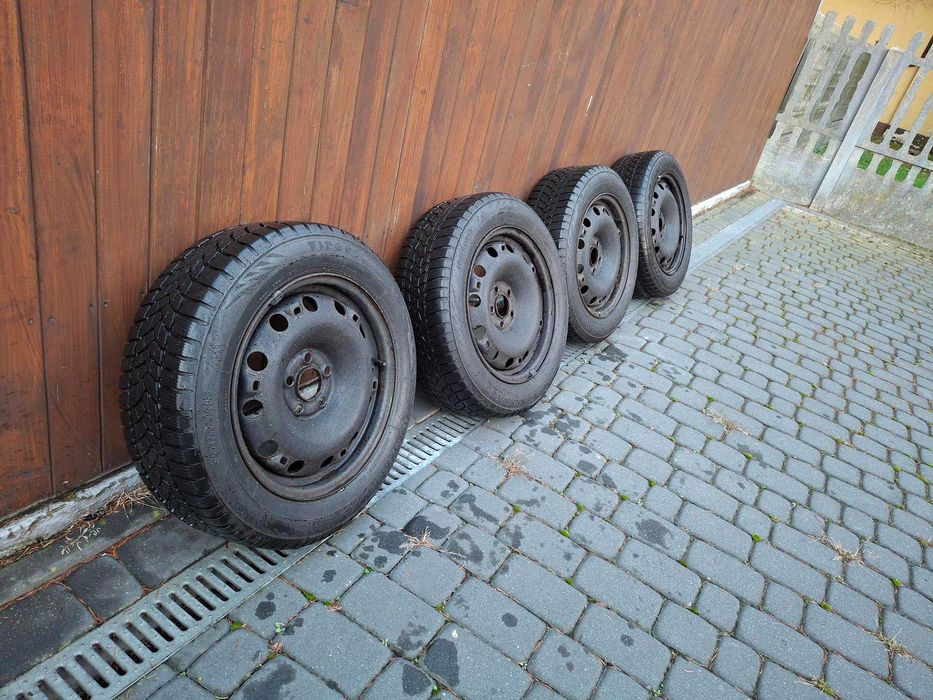 Opony zimowe 185/60/R15 na Felgach 5x112