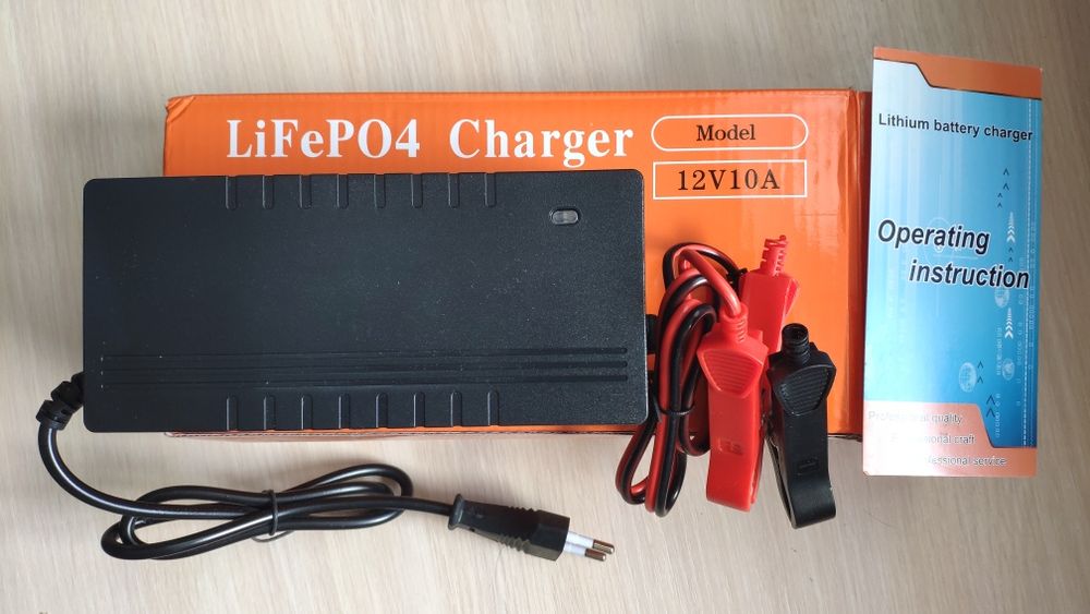 Зарядное устройство 12в/10а для LiFePo4 аккумулятора