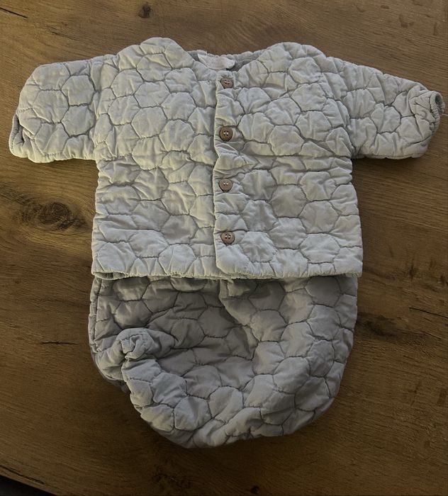 Śpiworek z kurtką Zara - szary, rozmiar 58