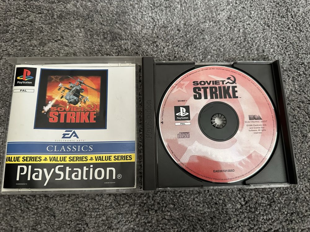Jogo Soviet Strike Playstation 1 ( PS1 )